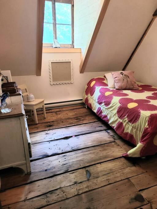 Om Chalet 1 Avec Spa Face Au Fleuve Saint-Jean ภายนอก รูปภาพ