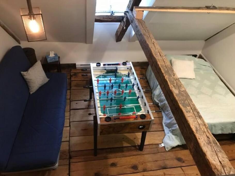 Om Chalet 1 Avec Spa Face Au Fleuve Saint-Jean ภายนอก รูปภาพ