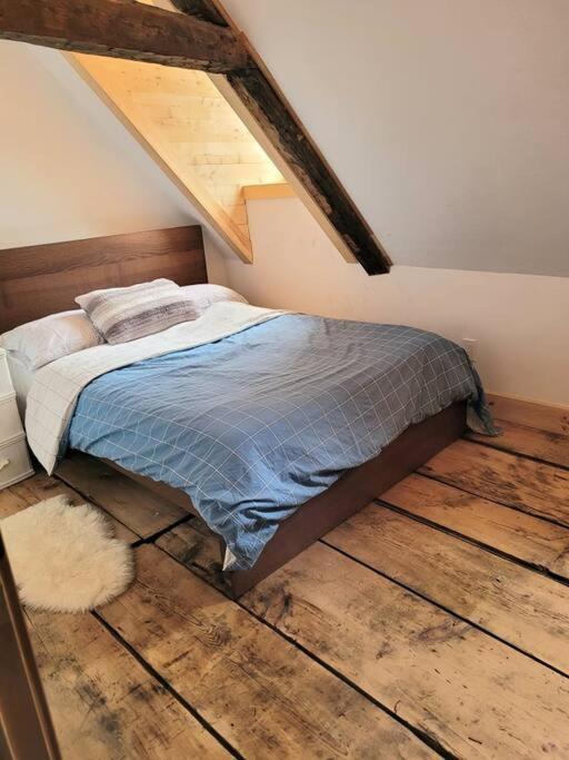 Om Chalet 1 Avec Spa Face Au Fleuve Saint-Jean ภายนอก รูปภาพ